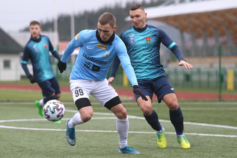 Siedem goli w sparingu | Stomil Olsztyn - Radunia Stężyca 1:6