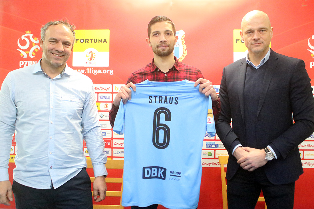 Jonatan Straus nowym zawodnikiem Stomilu Olsztyn