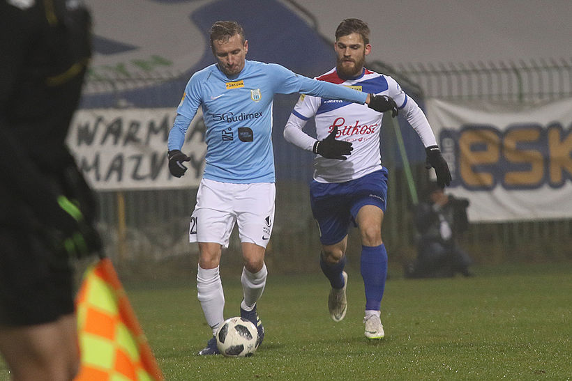 Dobra passa przerwana | Stomil Olsztyn - Podbeskidzie Bielsko-Biała 0:2