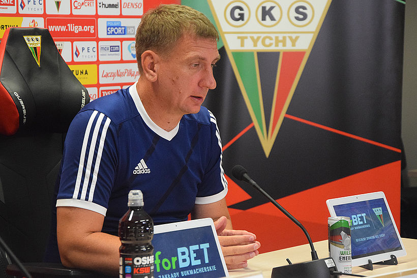 Zapis konferencji po meczu GKS Tychy - Stomil Olsztyn
