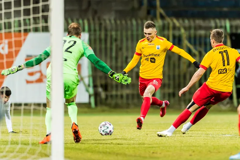 Pilka nozna. Sparing. Stomil Olsztyn - FK RFS Ryga. 21.02.2020