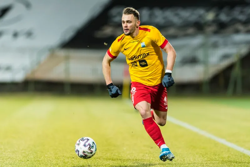 Pilka nozna. Sparing. Stomil Olsztyn - FK RFS Ryga. 21.02.2020