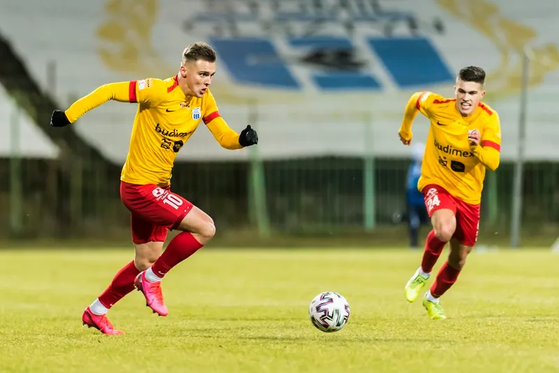 Pilka nozna. Sparing. Stomil Olsztyn - FK RFS Ryga. 21.02.2020