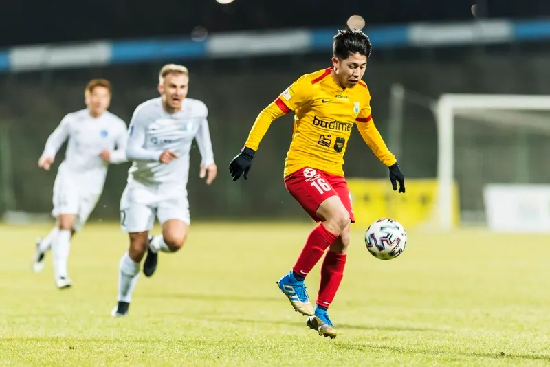 Pilka nozna. Sparing. Stomil Olsztyn - FK RFS Ryga. 21.02.2020