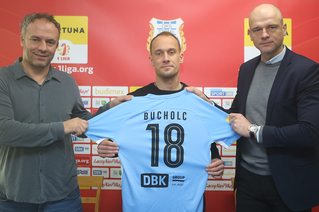 Janusz Bucholc przedłużył kontrakt ze Stomilem