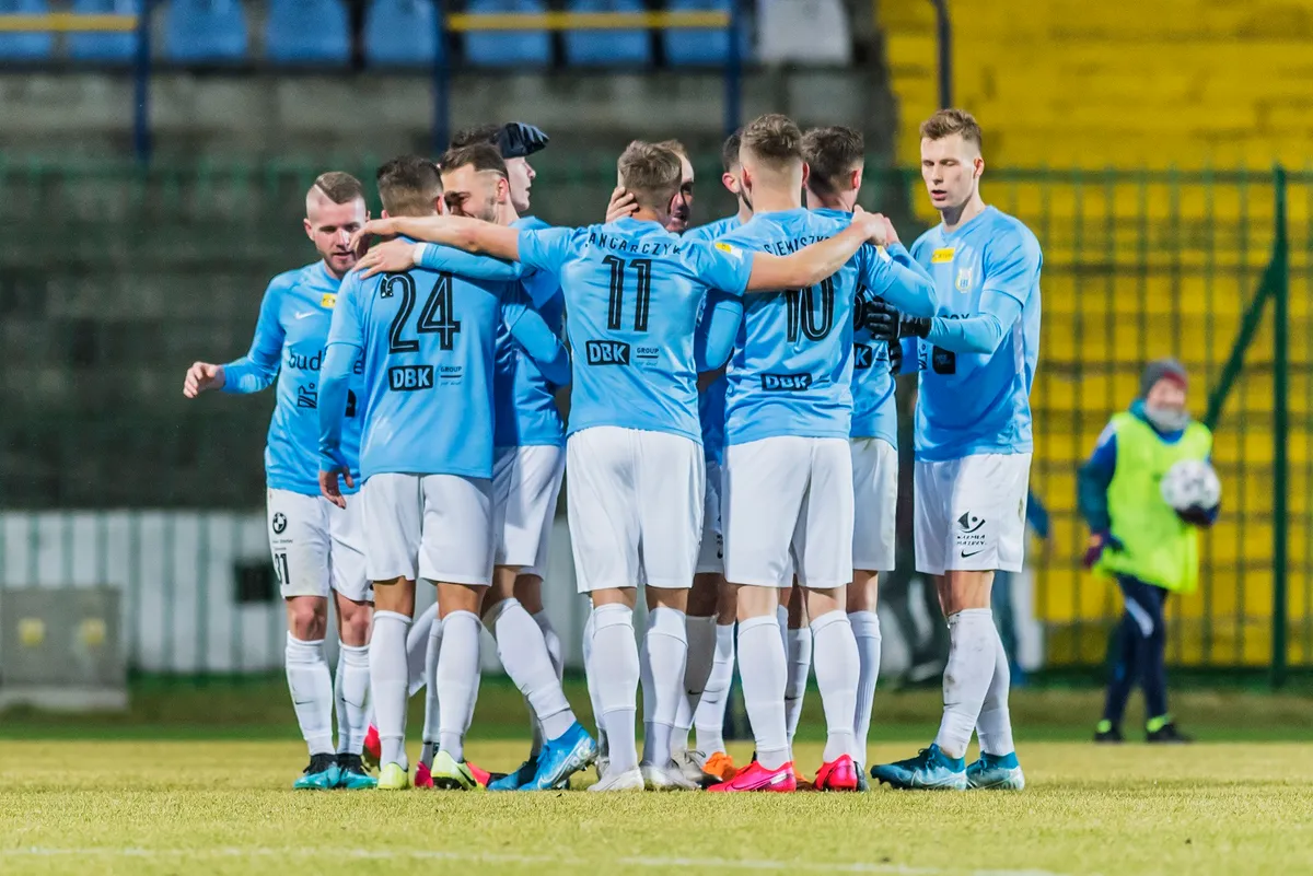 Zwycięstwo w pierwszym ligowym meczu 2020 roku | Stomil Olsztyn - Odra Opole 4:2