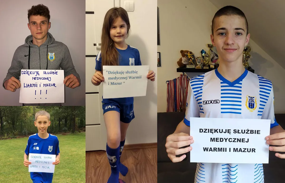 Stomil Olsztyn wsparł akcję "Dziękuję służbie medycznej Warmii i Mazur"