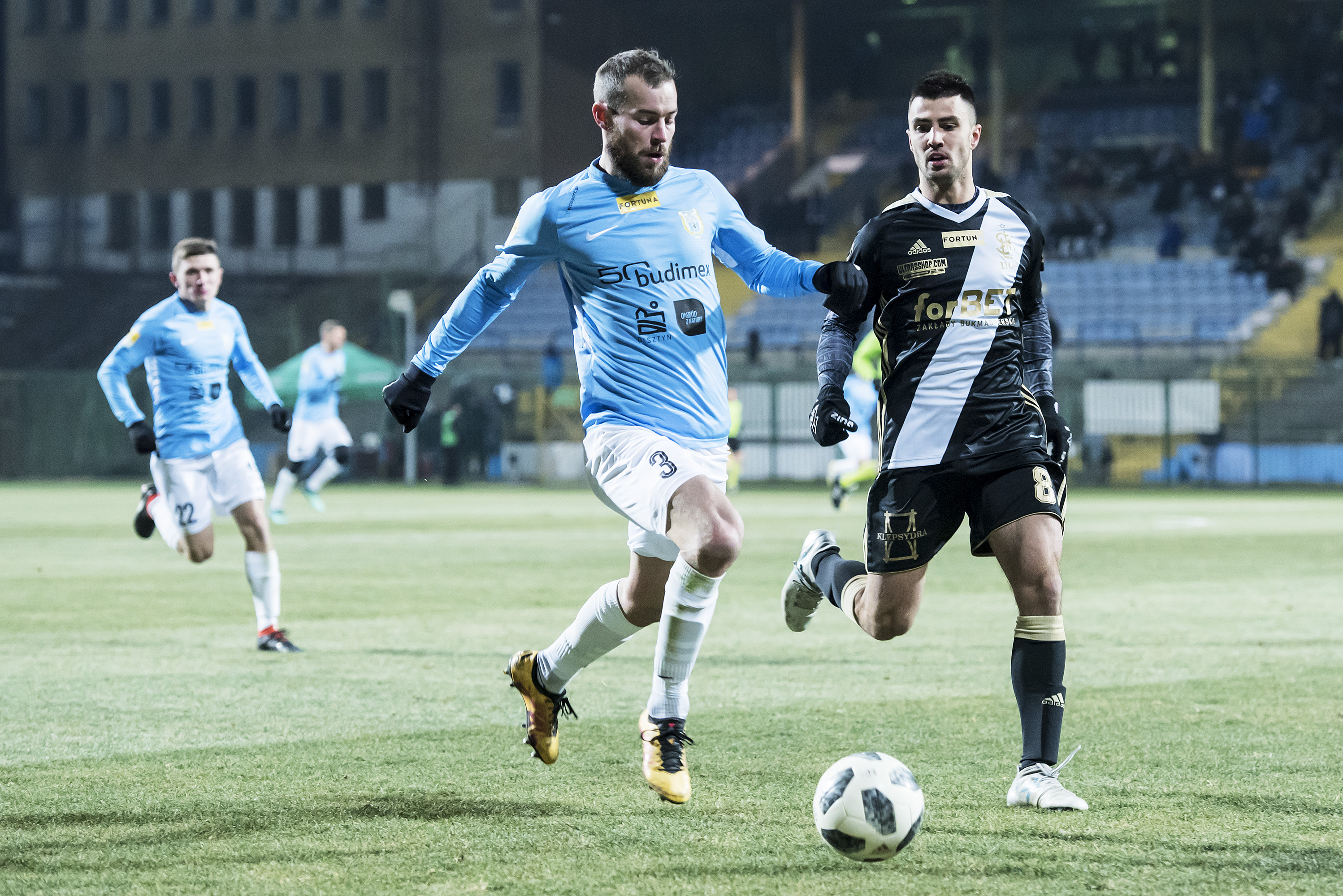 Skrót meczu z Łódzkim Klubem Sportowym