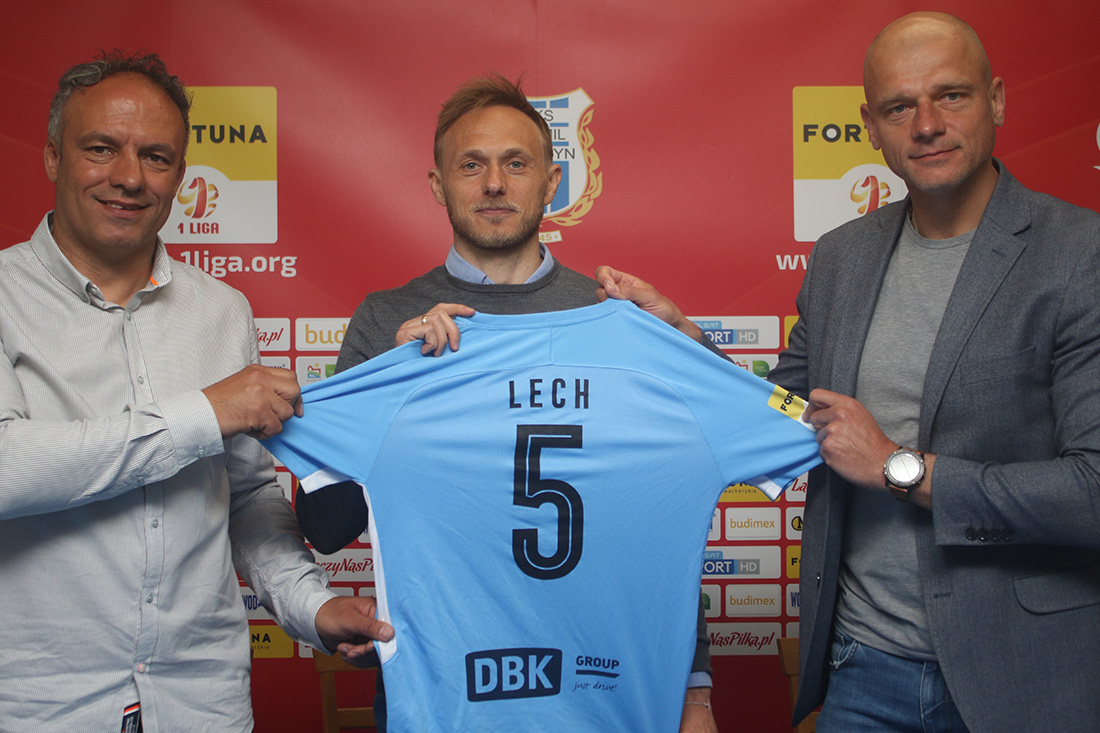 Grzegorz Lech przedłużył kontrakt ze Stomilem