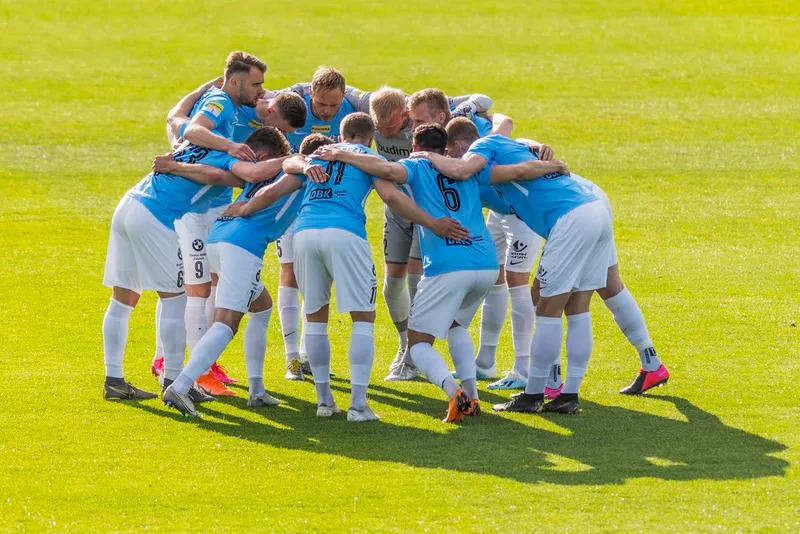 Pilka nozna. Fortuna I liga. Stomil Olsztyn - Chrobry Glogow. 02.06.2020
