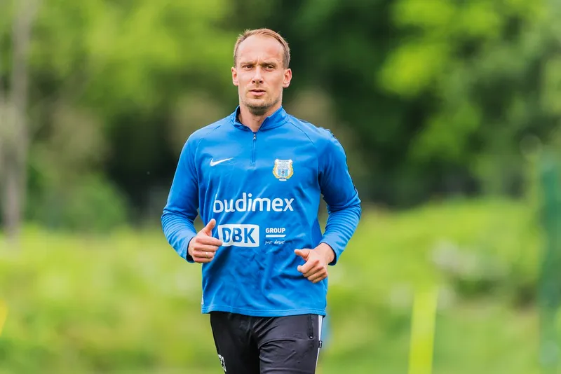 Pilka nozna. Fortuna I liga. Stomil Olsztyn. Trening. 10.06.2020