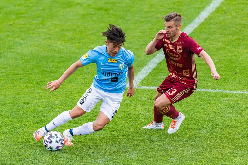 Pilka nozna. Fortuna I liga. Stomil Olsztyn - Chojniczanka Chojnice. 13.06.2020