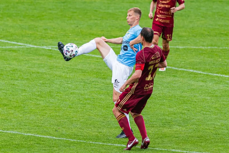 Pilka nozna. Fortuna I liga. Stomil Olsztyn - Chojniczanka Chojnice. 13.06.2020