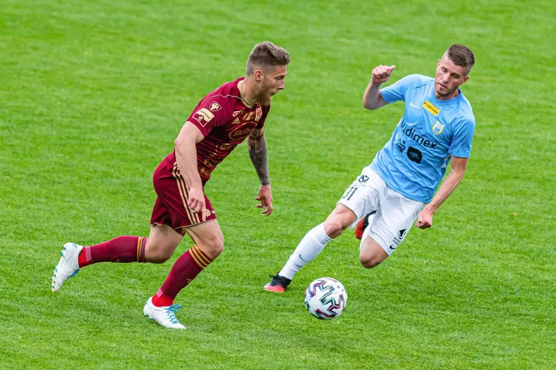 Pilka nozna. Fortuna I liga. Stomil Olsztyn - Chojniczanka Chojnice. 13.06.2020