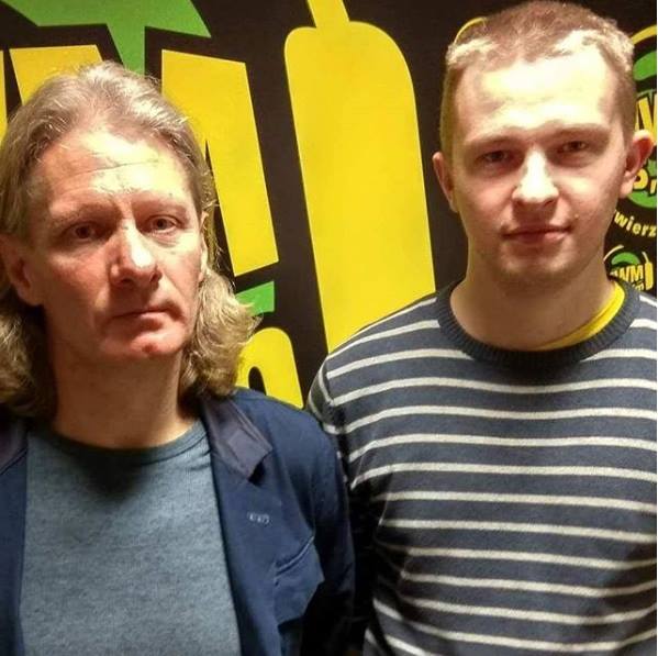 Piotr Zajączkowski w Radiu UWM FM