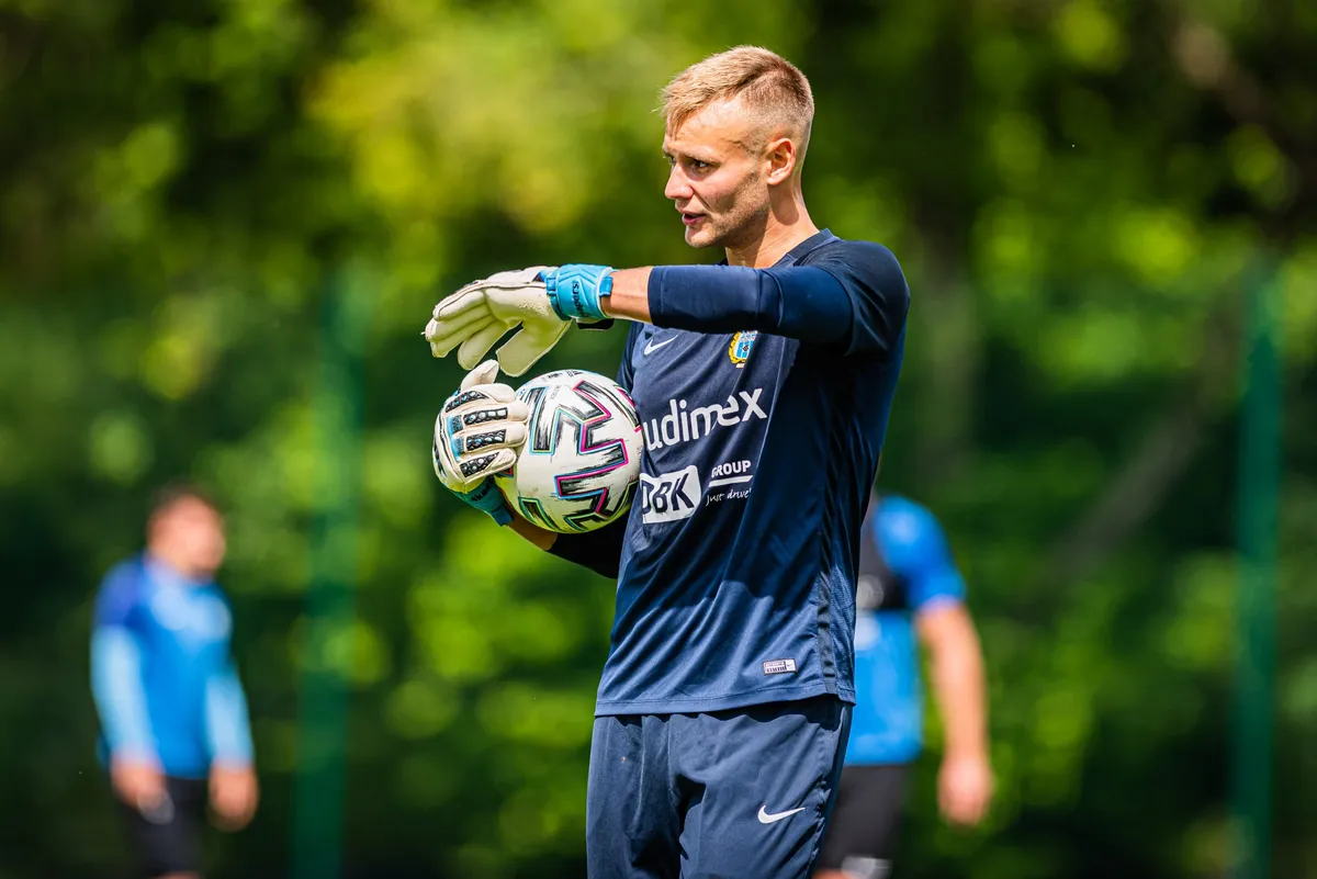 Michał Leszczyński trenuje ze Stomilem