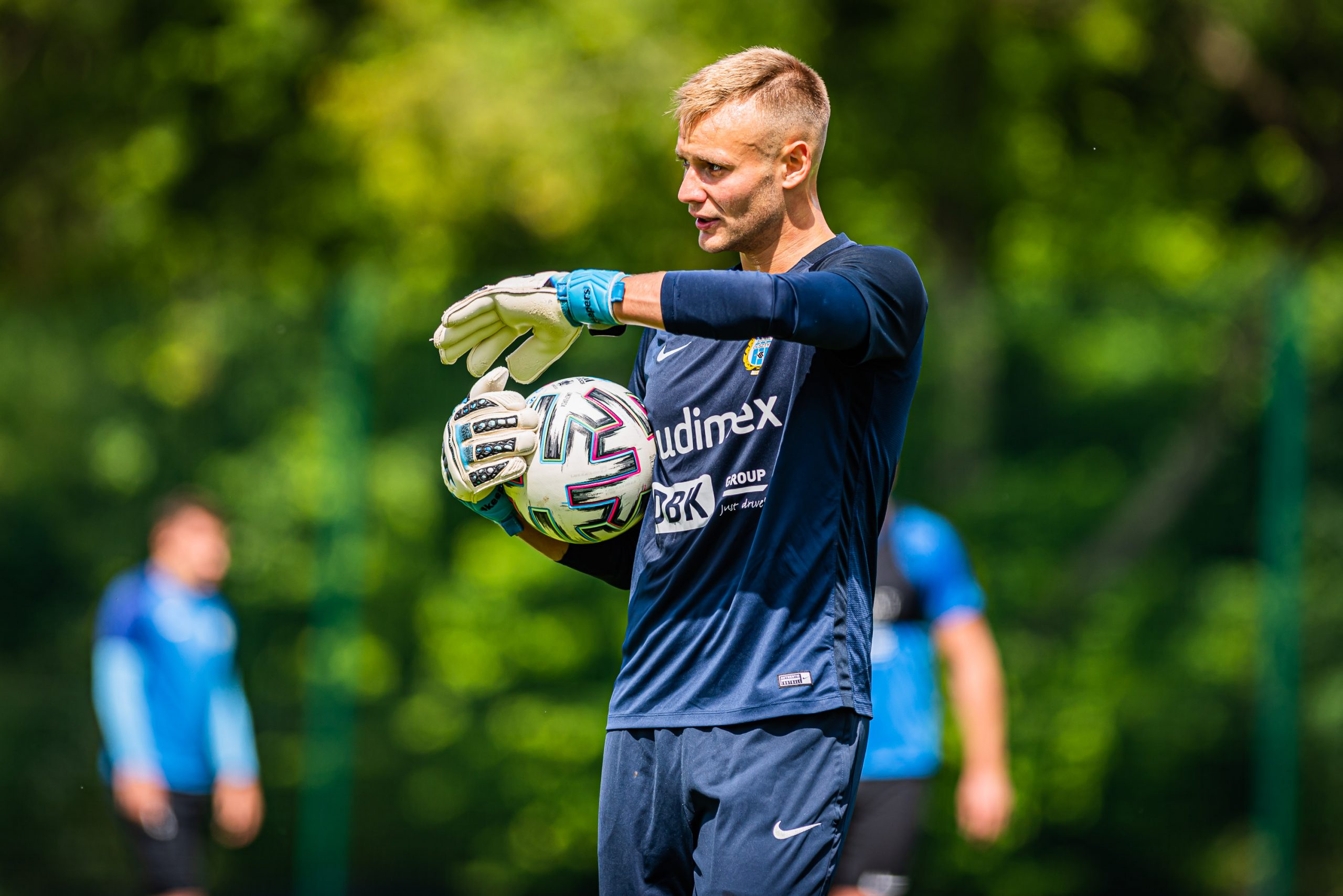 Michał Leszczyński trenuje ze Stomilem