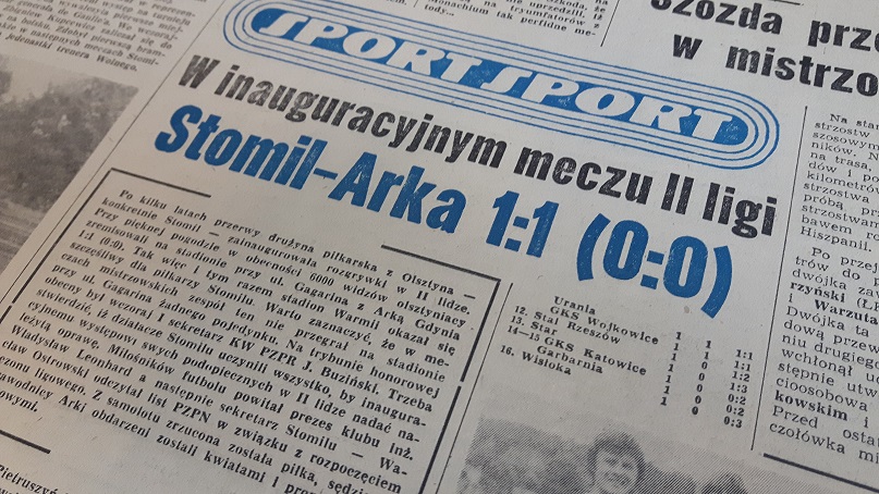 #RetroStomil: Stomil Olsztyn w drugiej lidze w sezonie 1973/74