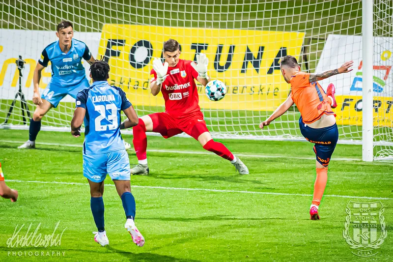 Pilka nozna. Fortuna I liga. Stomil Olsztyn - Odra Opole. 16.09.2020