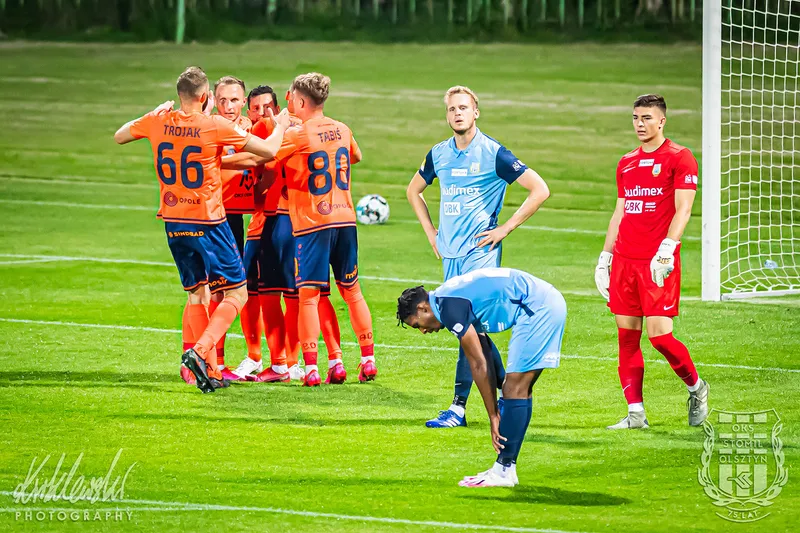 Pilka nozna. Fortuna I liga. Stomil Olsztyn - Odra Opole. 16.09.2020