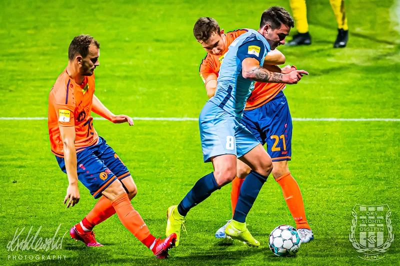Pilka nozna. Fortuna I liga. Stomil Olsztyn - Odra Opole. 16.09.2020