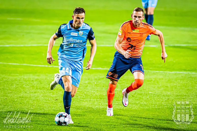 Pilka nozna. Fortuna I liga. Stomil Olsztyn - Odra Opole. 16.09.2020