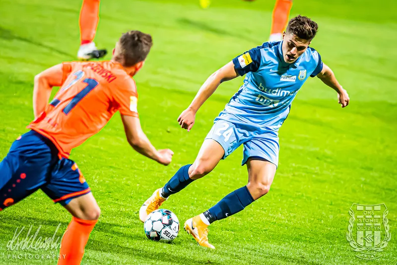Pilka nozna. Fortuna I liga. Stomil Olsztyn - Odra Opole. 16.09.2020
