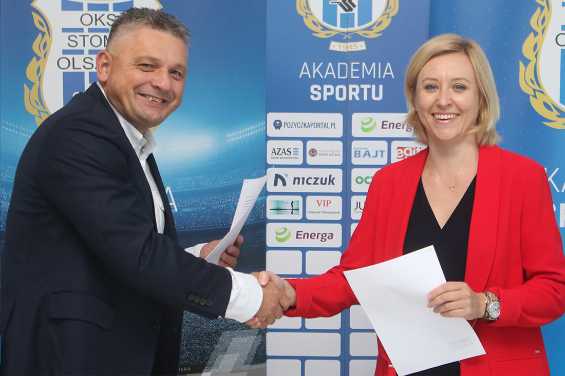 Lewiatan sponsorem Akademii Sportu Stomilu Olsztyn