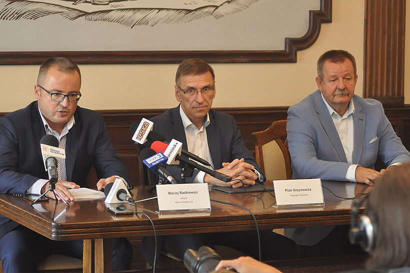 Konferencja prasowa nowego prezesa Stomilu Olsztyn