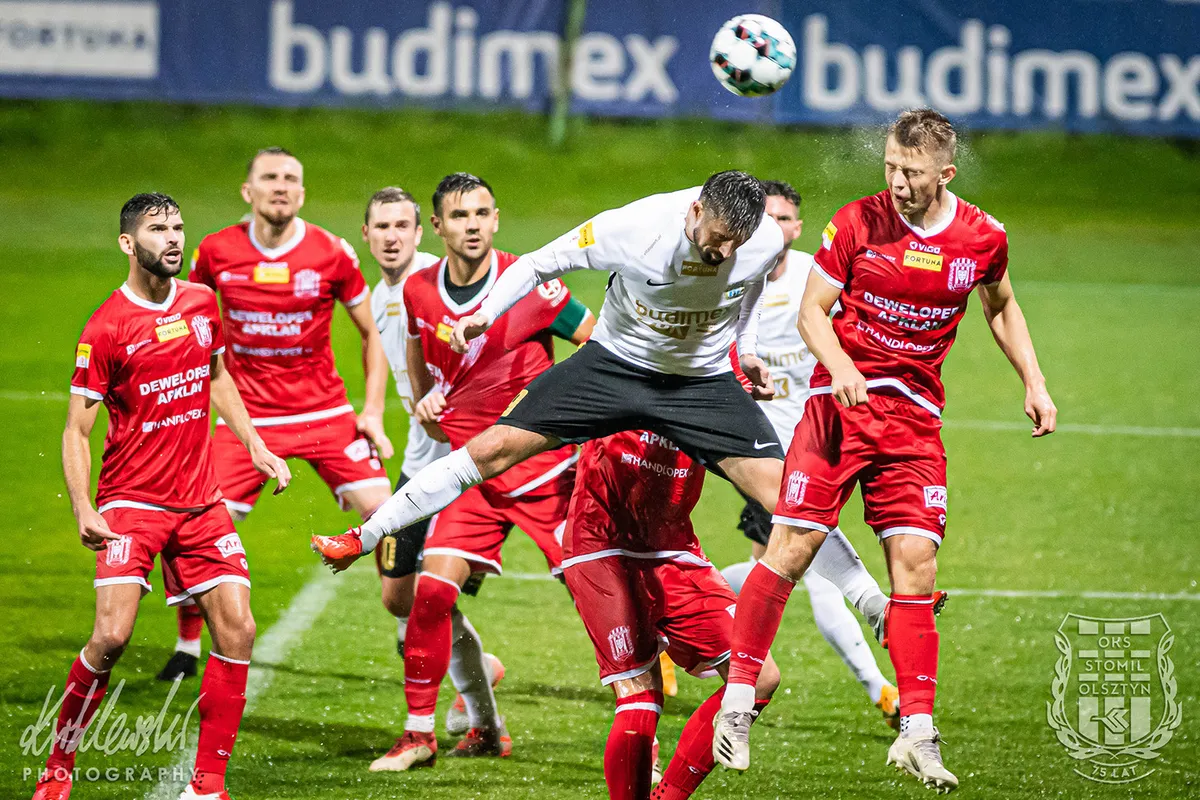 Remis w deszczu | Stomil Olsztyn - Resovia 1:1