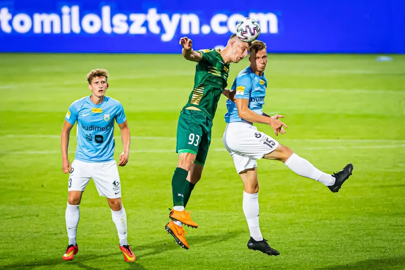 Pilka nozna. Fortuna I liga. Stomil Olsztyn - Olimpia Grudziadz. 02.07.2020