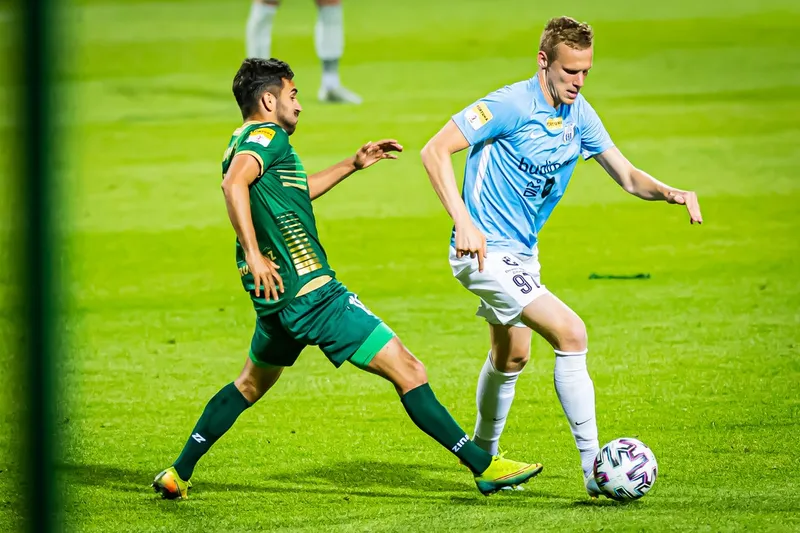Pilka nozna. Fortuna I liga. Stomil Olsztyn - Olimpia Grudziadz. 02.07.2020