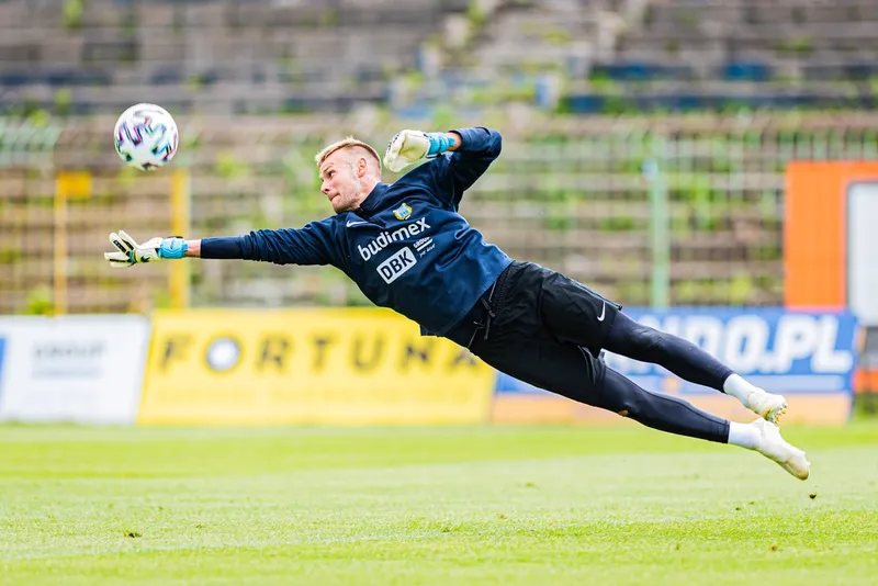 Pilka nozna. Fortuna I liga. Stomil Olsztyn. Trening. 08.07.2020