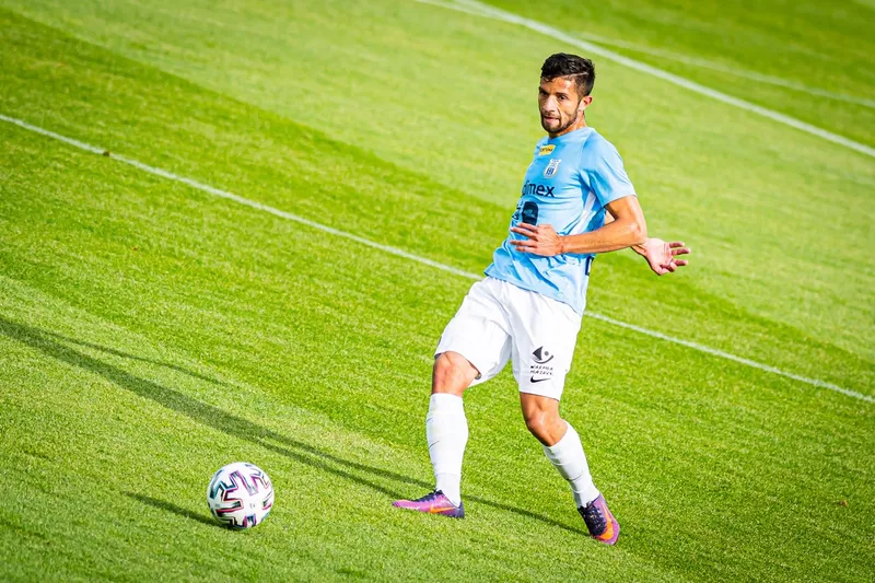 Pilka nozna. Fortuna I liga. Stomil Olsztyn - Miedz Legnica. 11.07.2020