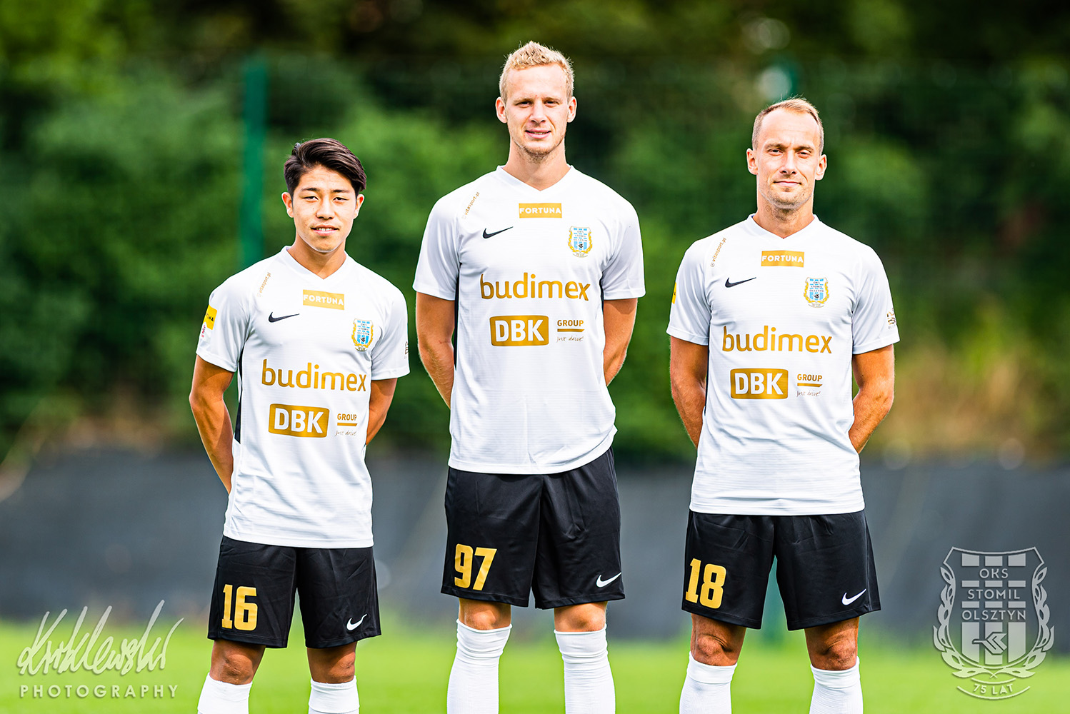 Pilka nozna. Fortuna I liga. Stomil Olsztyn. Trening. 28.08.2020