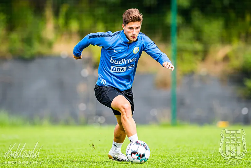 Pilka nozna. Fortuna I liga. Stomil Olsztyn. Trening. 01.09.2020