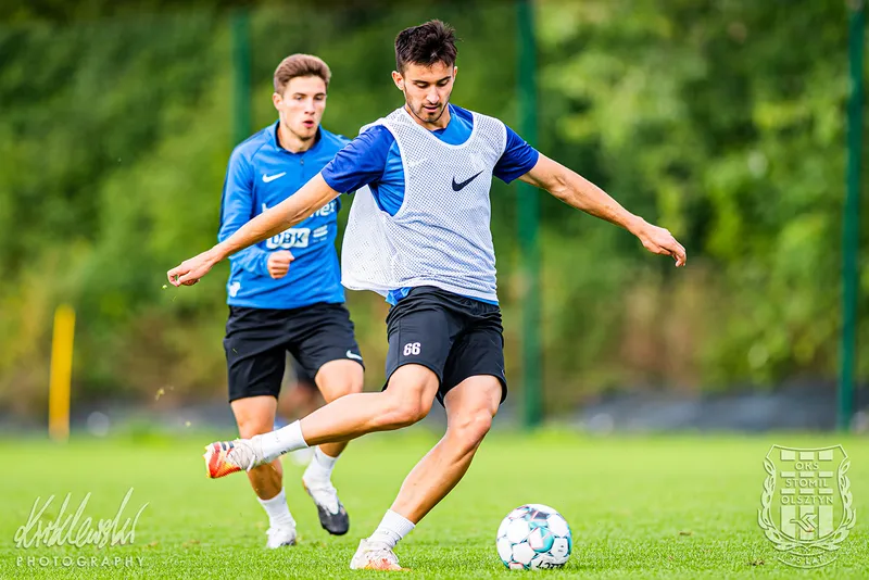 Pilka nozna. Fortuna I liga. Stomil Olsztyn. Trening. 01.09.2020