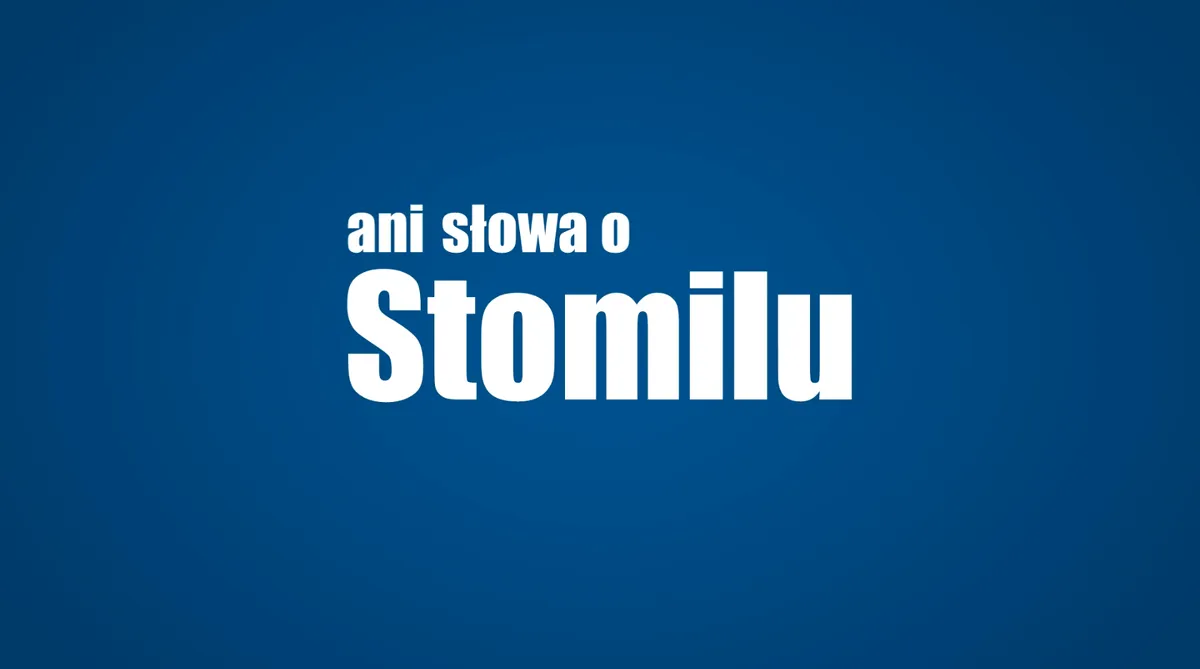 Ani słowa o Stomilu: Jonatan Straus