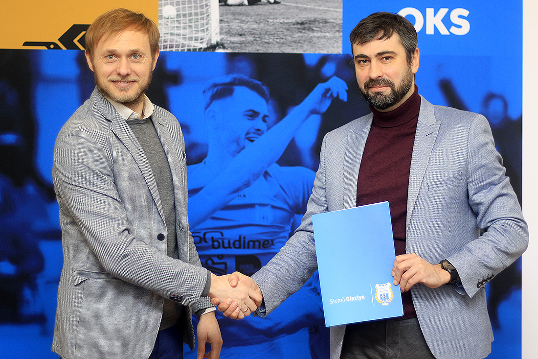 Firma ECC biało-niebieskim sponsorem Stomilu
