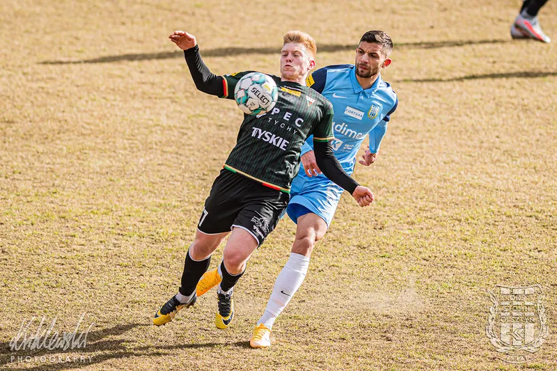 Pilka nozna. Fortuna I liga. Stomil Olsztyn - GKS Tychy. 27.02.2021