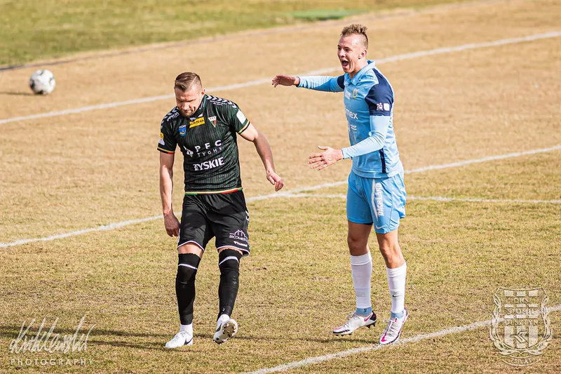 Pilka nozna. Fortuna I liga. Stomil Olsztyn - GKS Tychy. 27.02.2021