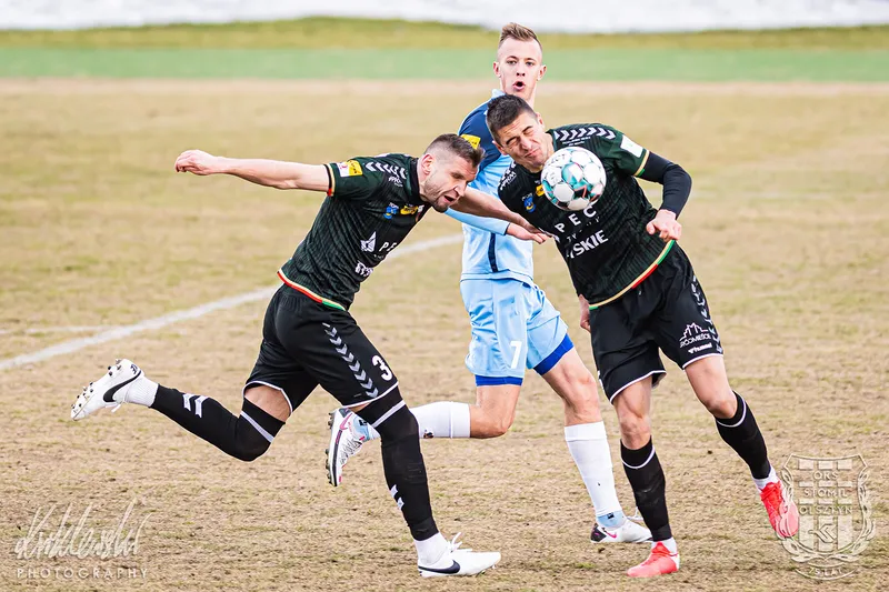 Pilka nozna. Fortuna I liga. Stomil Olsztyn - GKS Tychy. 27.02.2021