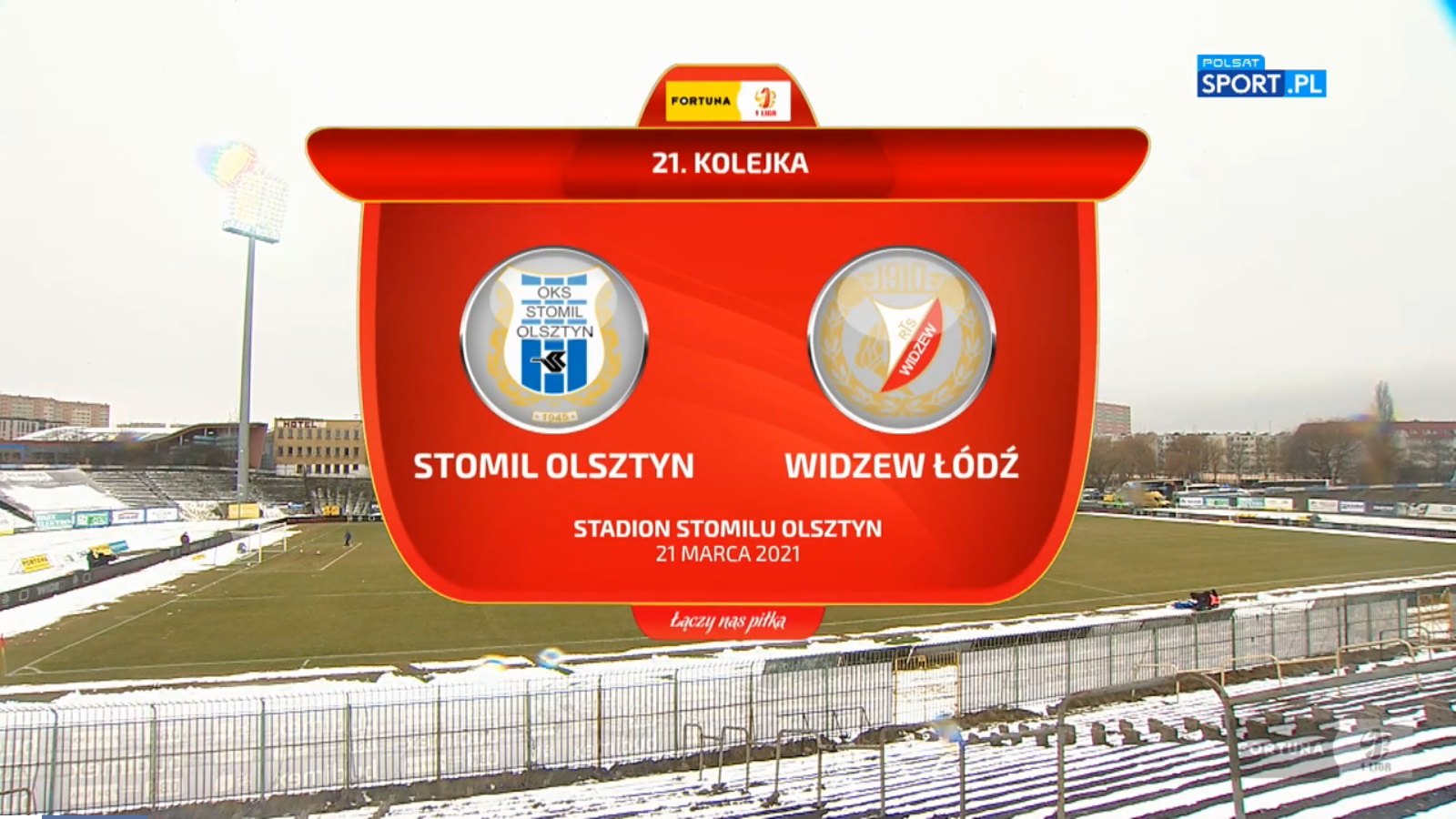 Skrót meczu z Widzewem Łódź