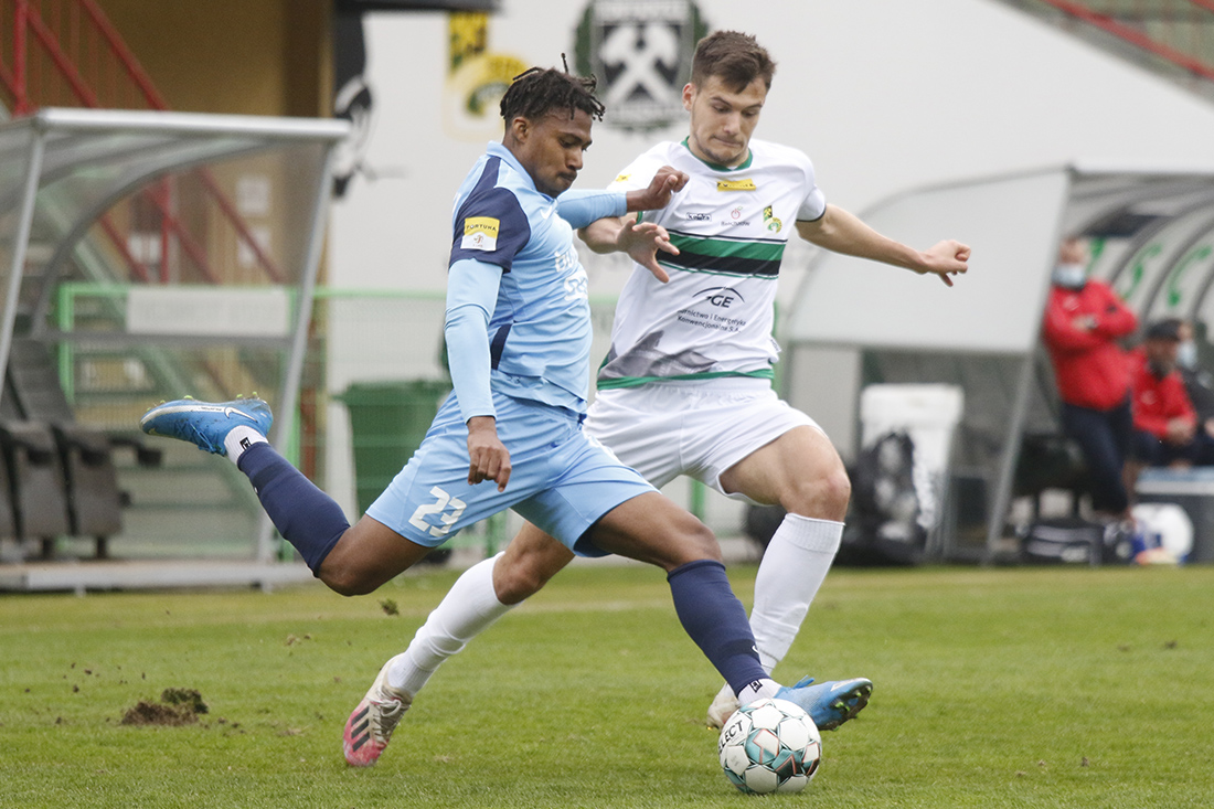 Skrót spotkania z GKS-em Bełchatów