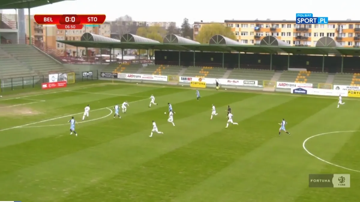 Bramki ze spotkania z GKS-em Bełchatów