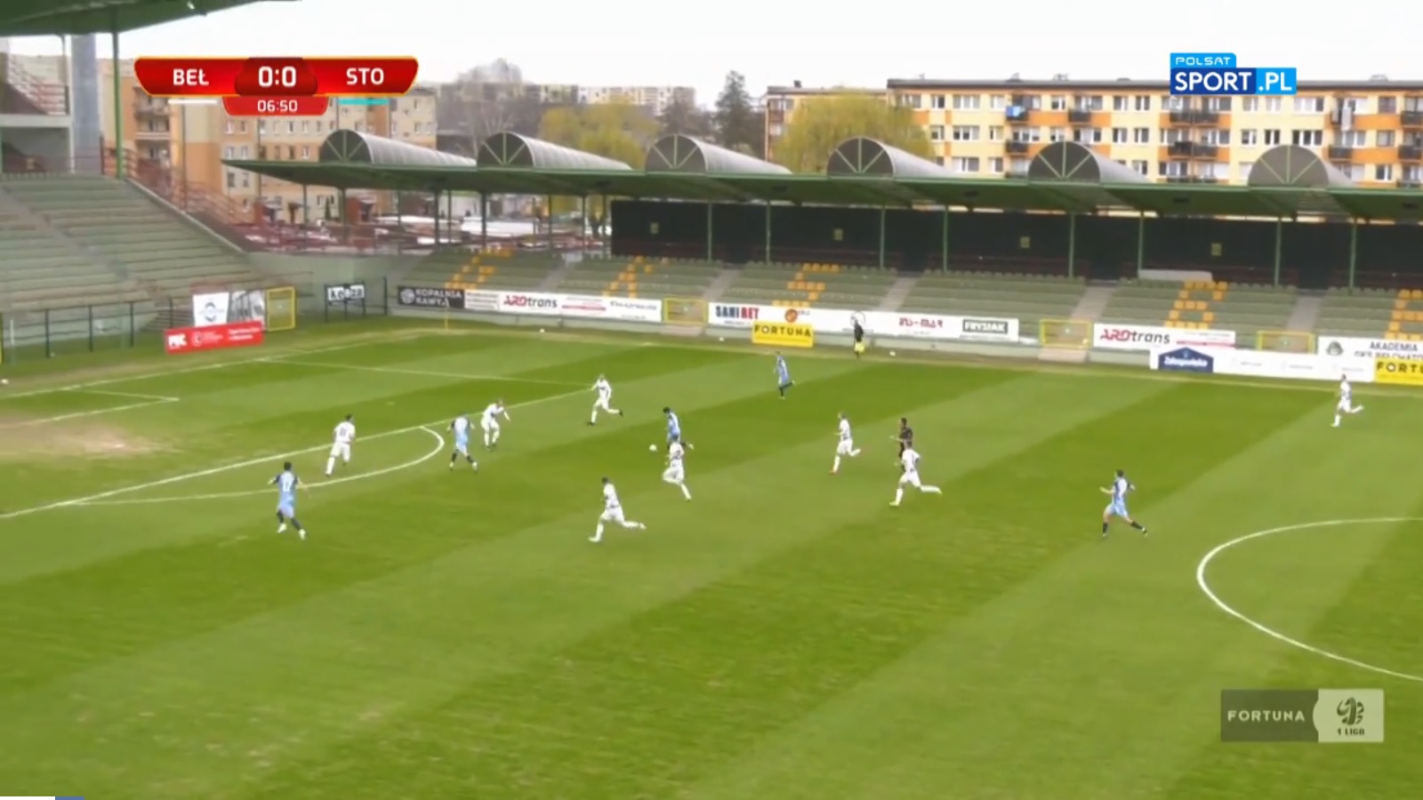 Bramki ze spotkania z GKS-em Bełchatów