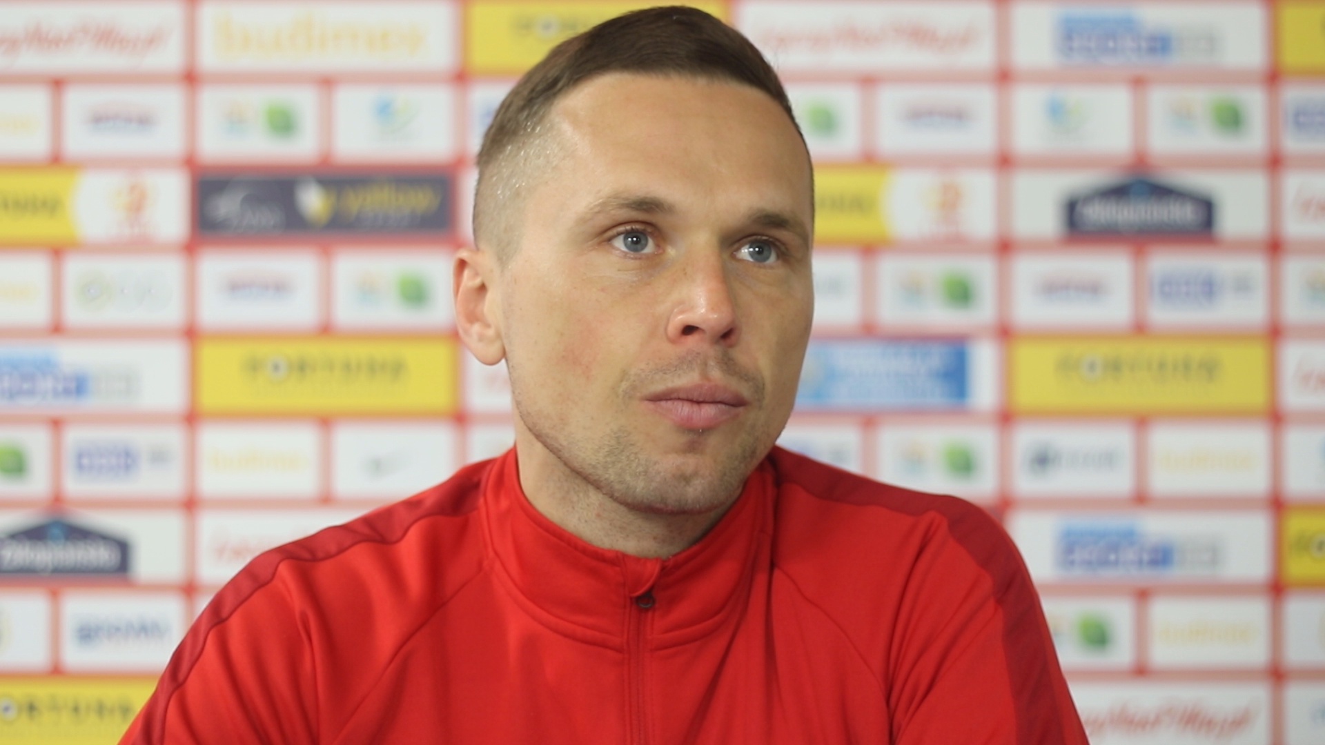 Piotr Klepczarek przed meczem z Arką Gdynia