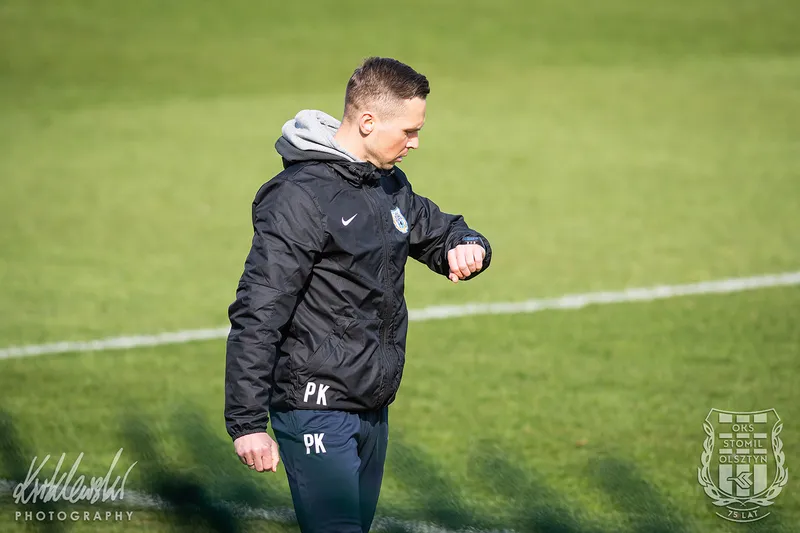 Pilka nozna. Fortuna I liga. Stomil Olsztyn - Korona Kielce. 28.04.2021
