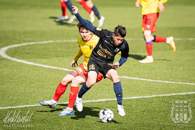 Pilka nozna. Fortuna I liga. Stomil Olsztyn - Korona Kielce. 28.04.2021