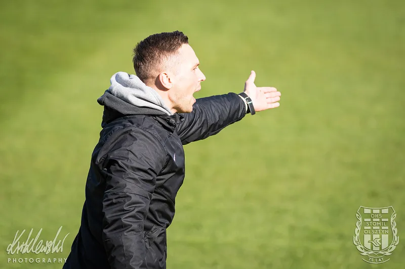 Pilka nozna. Fortuna I liga. Stomil Olsztyn - Korona Kielce. 28.04.2021